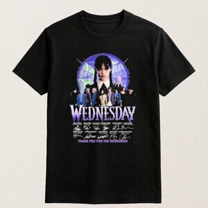 Wednesday Thank You For The Memories Signatures Shirt 90